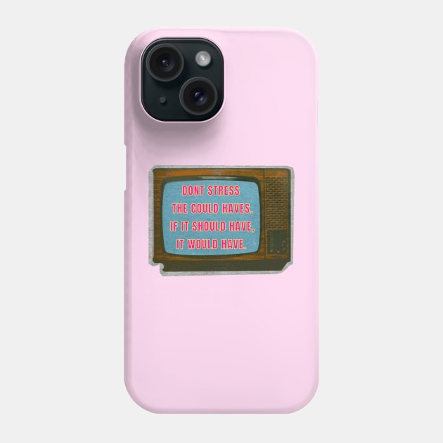 don't stress Phone Case by good scribbles