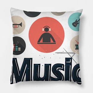 A life full of music Pillow