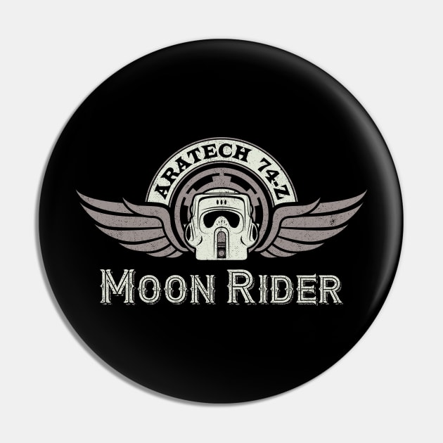 Aratech 74-Z Moon Rider Pin by LeftCoast Graphics