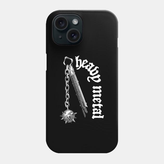 Heavy Metal Cleric Weapon OSR Phone Case by DnlDesigns