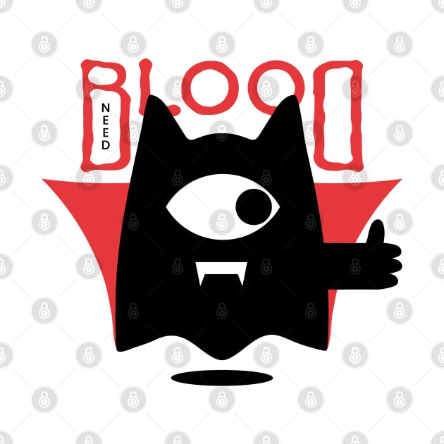 Cute Littel Vampire Need Blood by On3rio