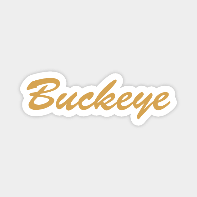 Buckeye Magnet by Novel_Designs