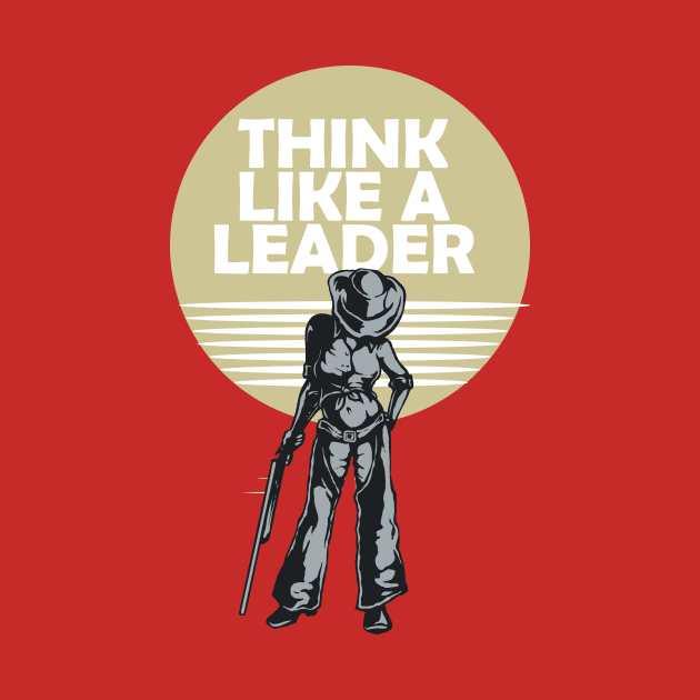 think like a leader by Conqcreate Design