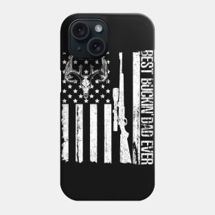 Deer Hunting US Flag Best Buckin Dad Ever Love Phone Case