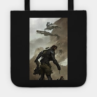 Metal Gear solid inspired art Tote