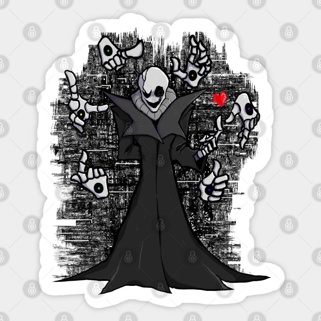 Reaper Sans:3 Gaster☞☬✧☜⁠ - Illustrations ART street