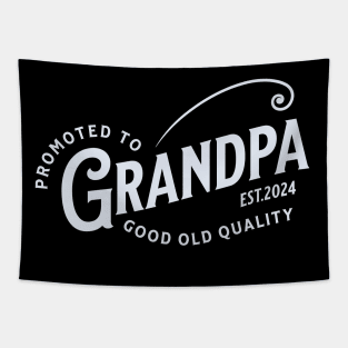 Promoted to Grandpa 2024 Tapestry