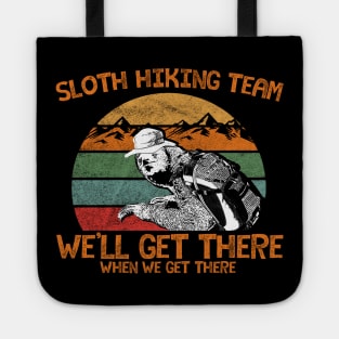 Sloth Hiking Team Tote