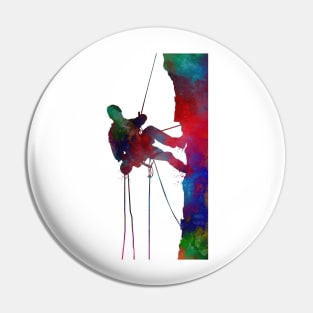 mountaineer climbing sport art #mountaineer #climbing Pin