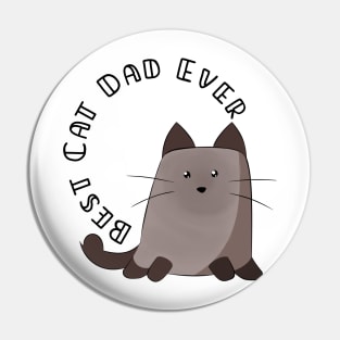 Best Father ever, fathers day gift Pin