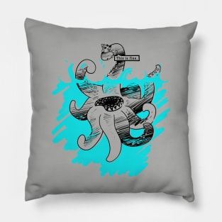 This is Fine! Kraken Pillow