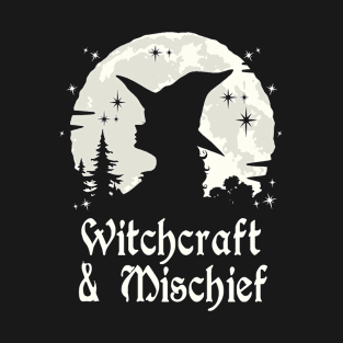 Wicca Witchcraft and Mischief T-Shirt