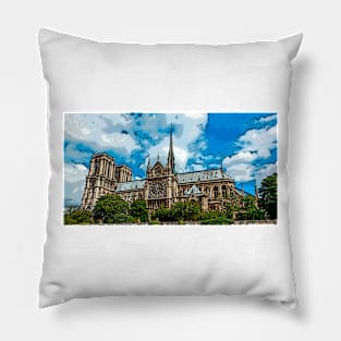 Notre Dame bywhacky Pillow