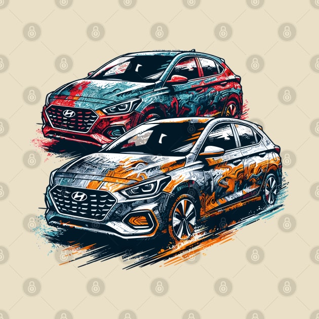 Hyundai Accent by Vehicles-Art