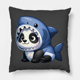 panda shark Pillow