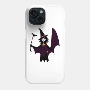 Halloween Bat Witch Dark Phone Case