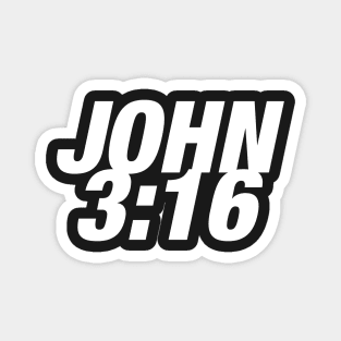 John 3:16 Magnet