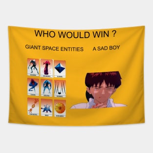 Who would win ? Evangelion Tapestry