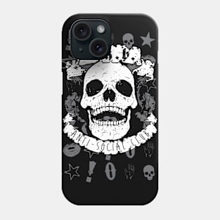 Anti-Social Club Skull shirt Phone Case