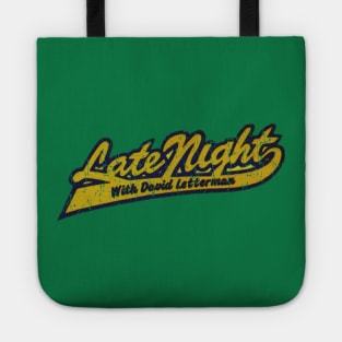 Late Night David Letterman Tote