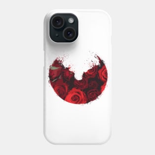 Semicircle with roses Phone Case