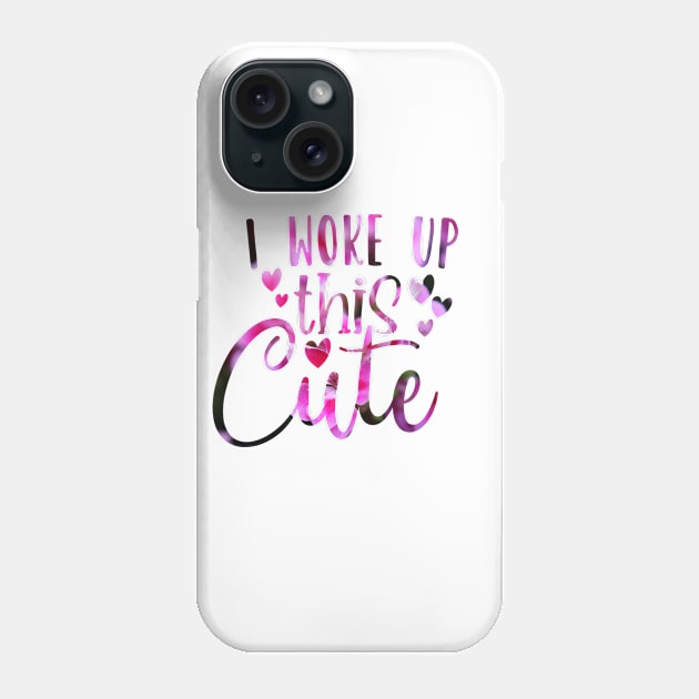 I woke up this cute Phone Case by teestore_24