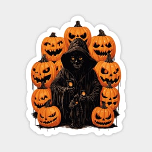 Creepy Halloween Design Magnet