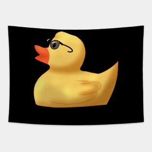 Rubber Duck In Sunglasses Tapestry