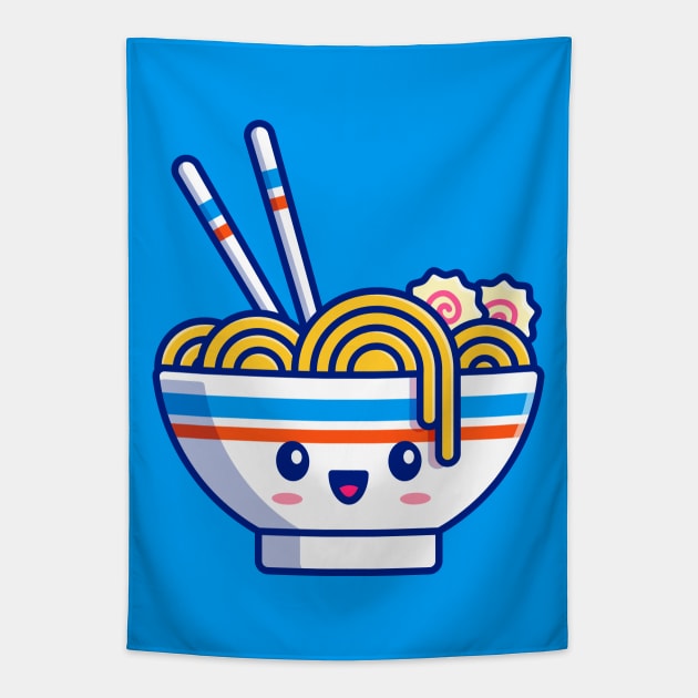 Ramen Lover Yum Tapestry by machmigo