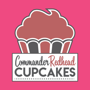 Commander Redhead Cupcakes T-Shirt