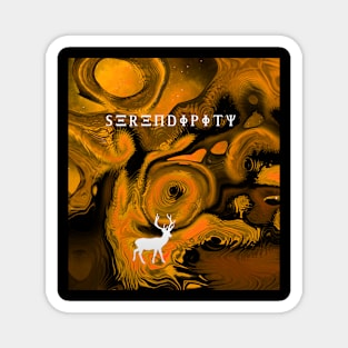 SERENDIPITY - Abstract Design Magnet