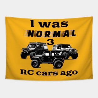 Funny RC car print Tapestry