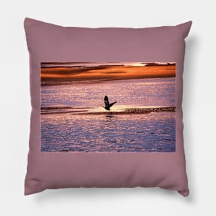 Flight of the Heron Pillow