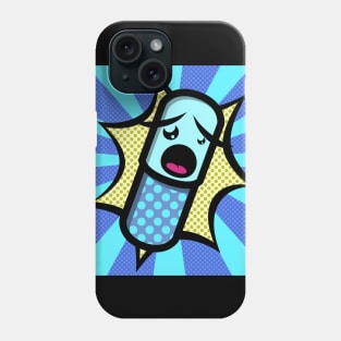 Pharmacy Pop Art Cartoon Capsule Phone Case