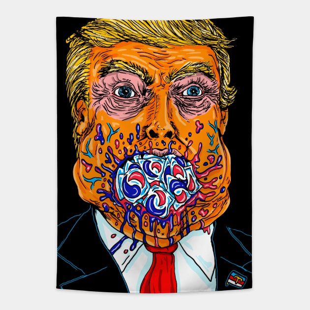 Tide Pod President Tapestry by Robisrael