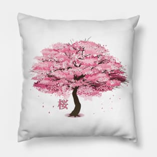 Sakura Tree Pillow