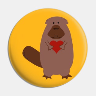 Platypus Love Pin