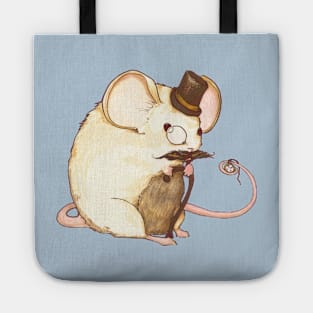 Alistair, Gentleman Mouse - Cute Animals Art (Gentlemen Animals Series) Tote