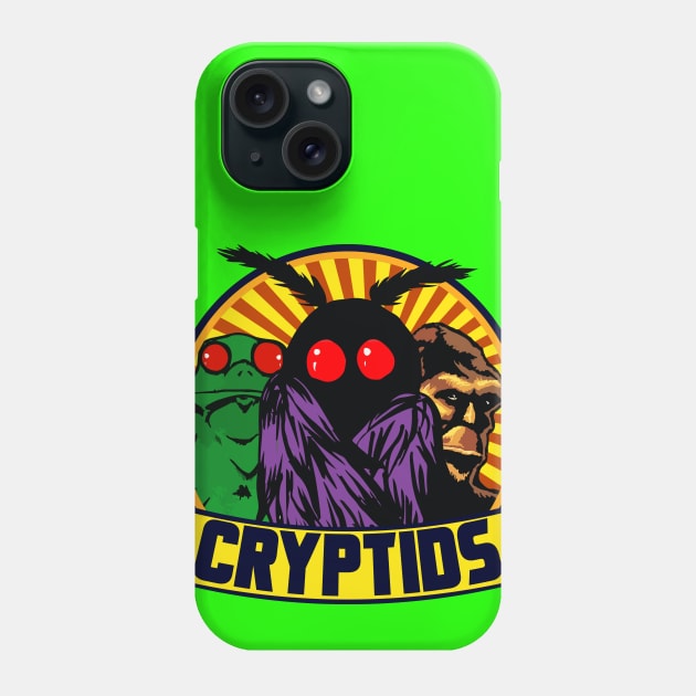 CRYPTIDS Phone Case by theanomalius_merch