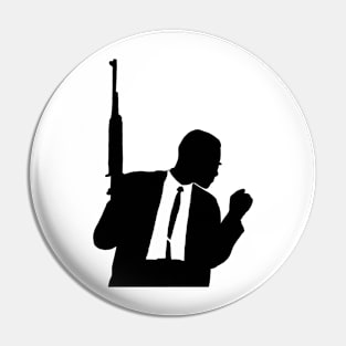 Malcolm X Pin