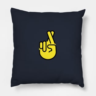 Peace-Sign Emoji Pillow