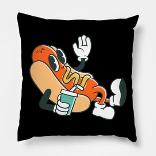 Retro Cool Lay Dog Pillow