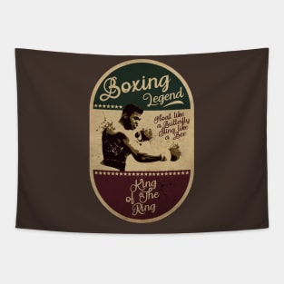 Boxing Legend Vintage Deluxe Tapestry