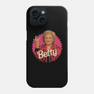 Betty White x Barbie Phone Case