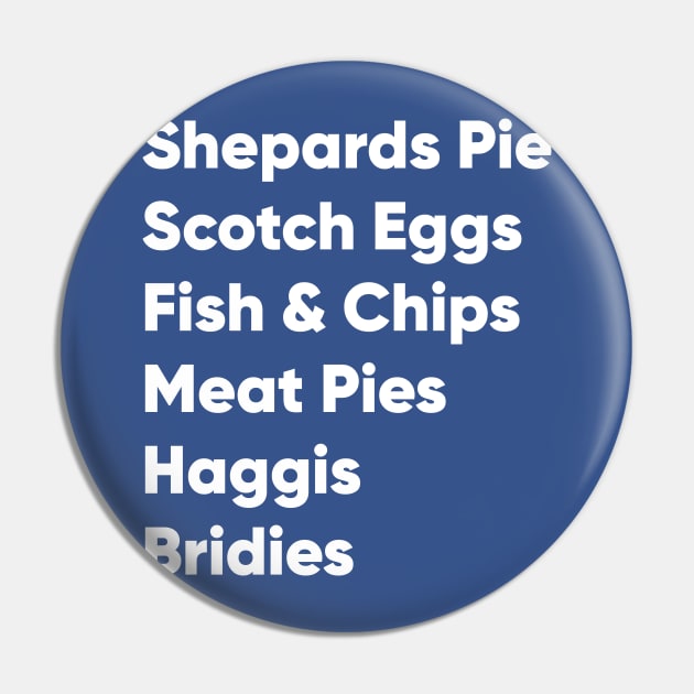 Highland Games Food Pin by Yankeeseki