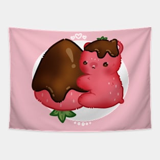 Choco Strawbeary Tapestry