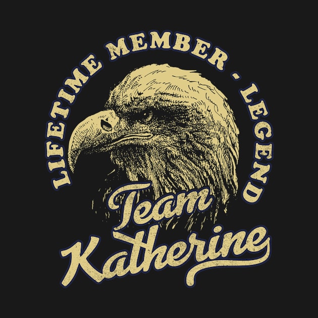 Katherine Name - Lifetime Member Legend - Eagle by Stacy Peters Art