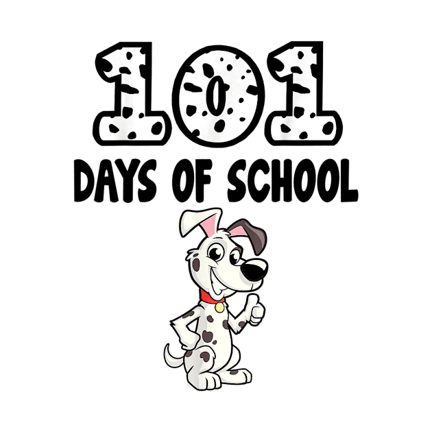 101 Days of School Dalmatian Dog by Greatmanthan