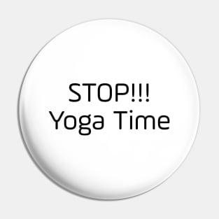 Yoga Time Pin