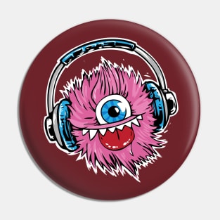 One Eyed Monster Pin